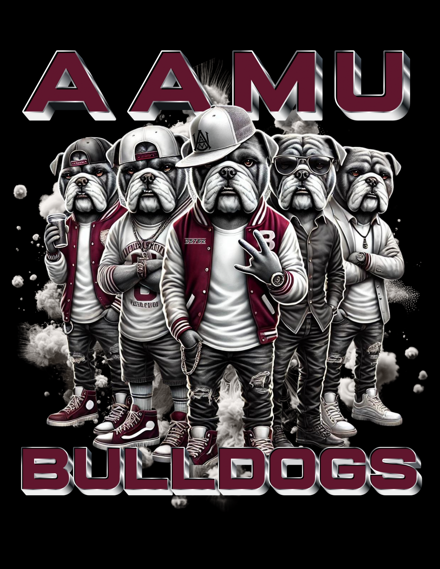 AAMU Bulldogs Streetwear Graphic T-Shirt – The Gang