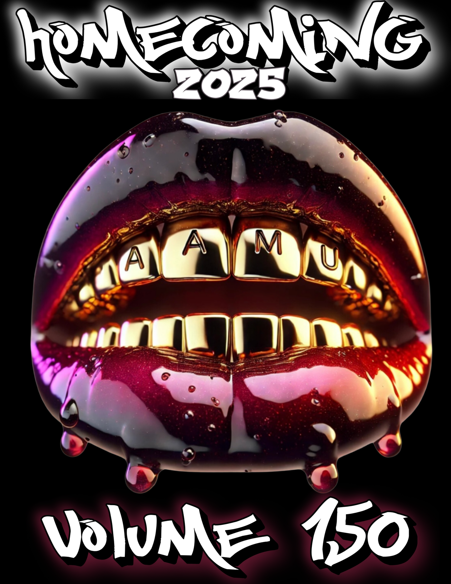AAMU Homecoming 2025 Gold Grill Lip Service