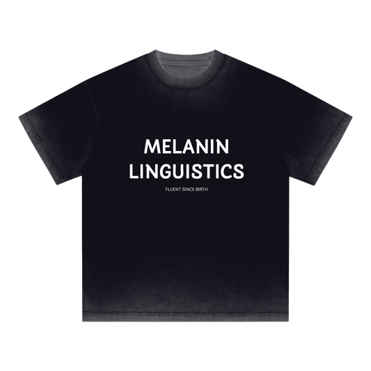 Melanin Linguistics Tee