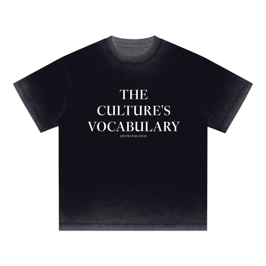 The Culture's Vocabulary