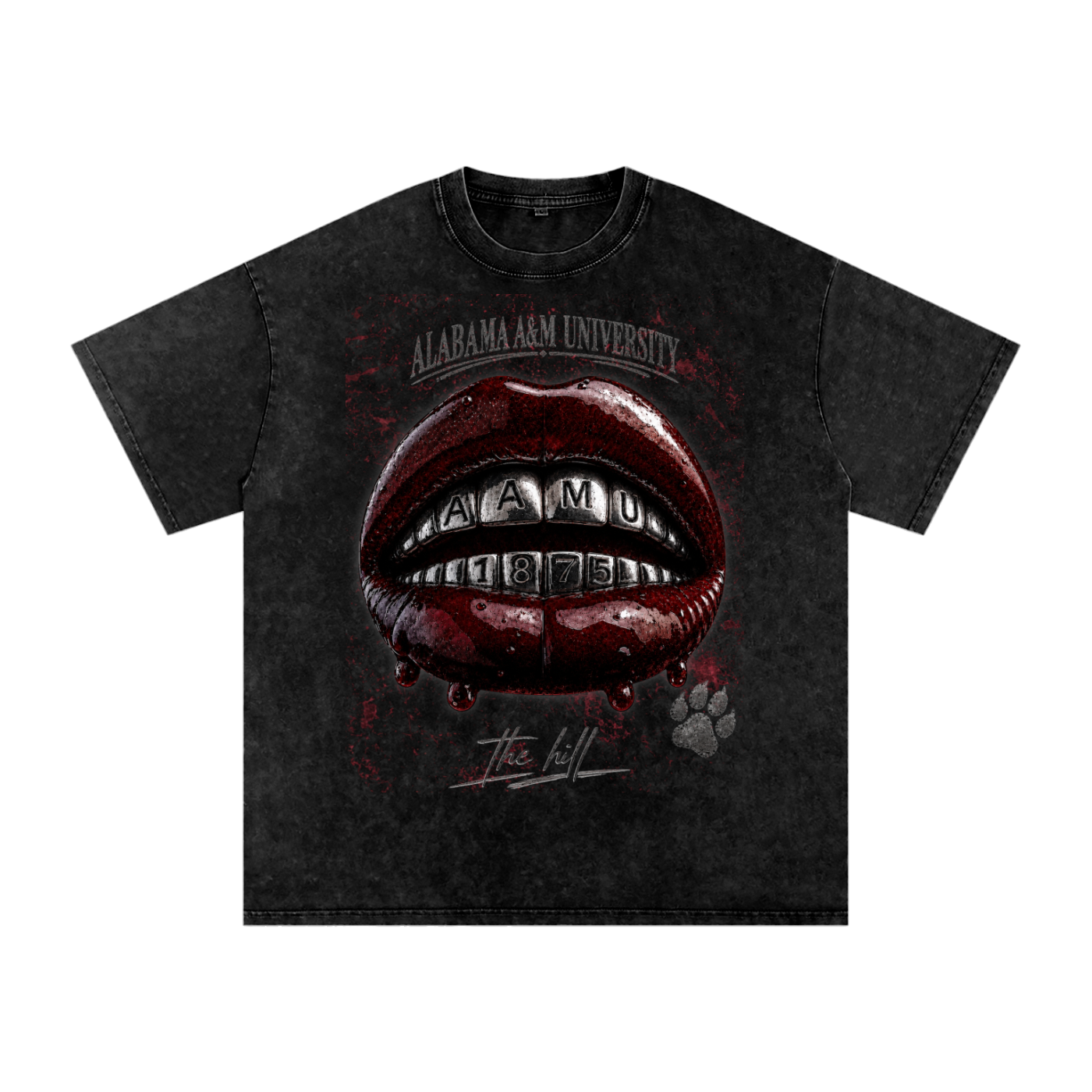 Bulldog Bite Snow Wash Oversized Tee