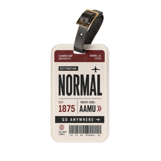 Destination: Normal Luggage tag