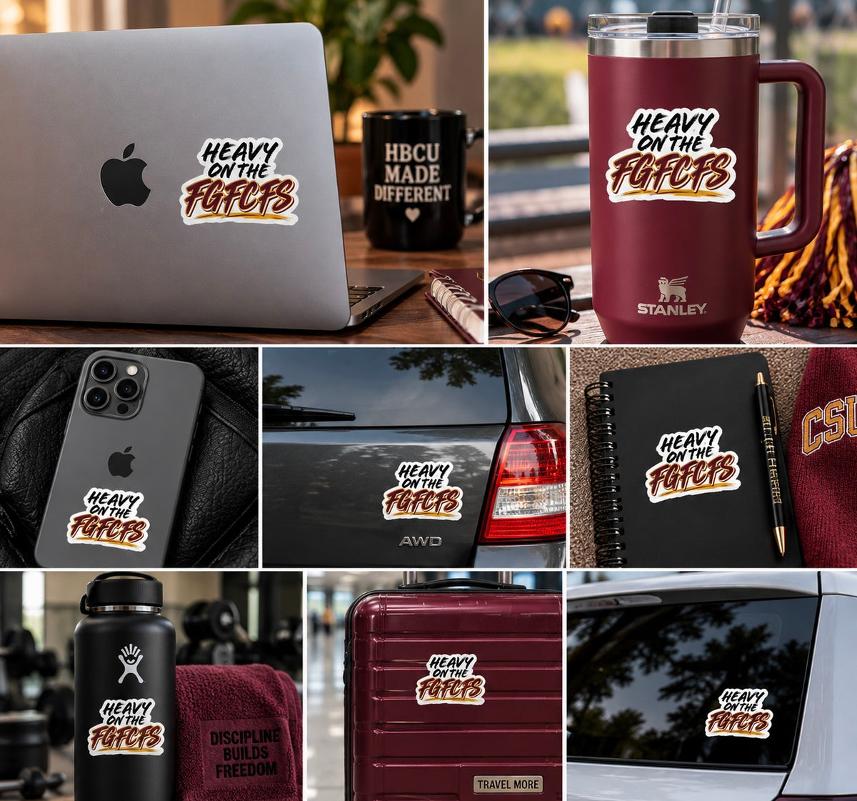 Heavy on the FG FC FS Sticker