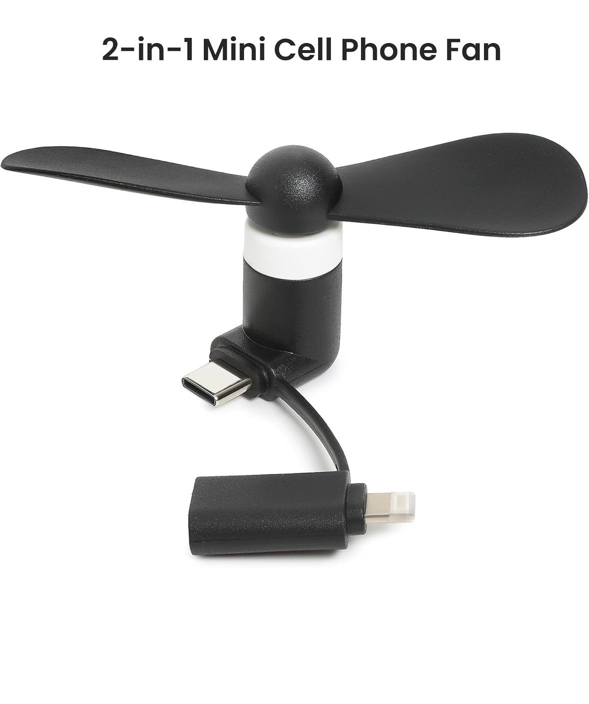Pocket Breeze Mini Phone Fan 2 Pack