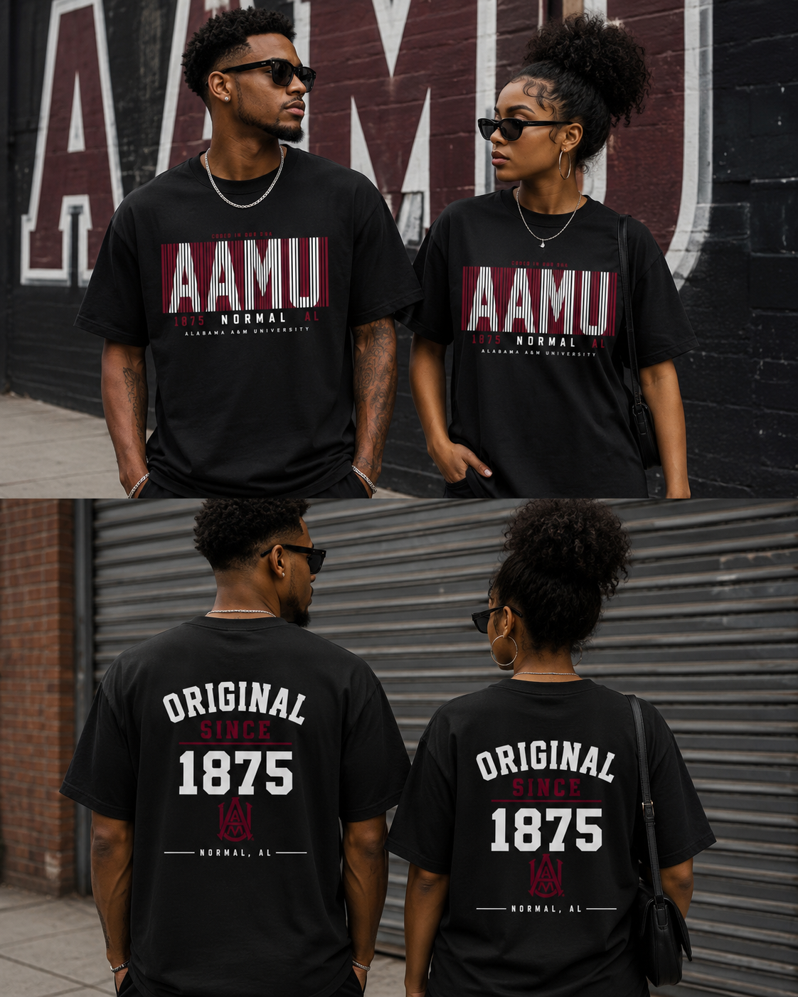AAMU Coded In Our DNA Tee