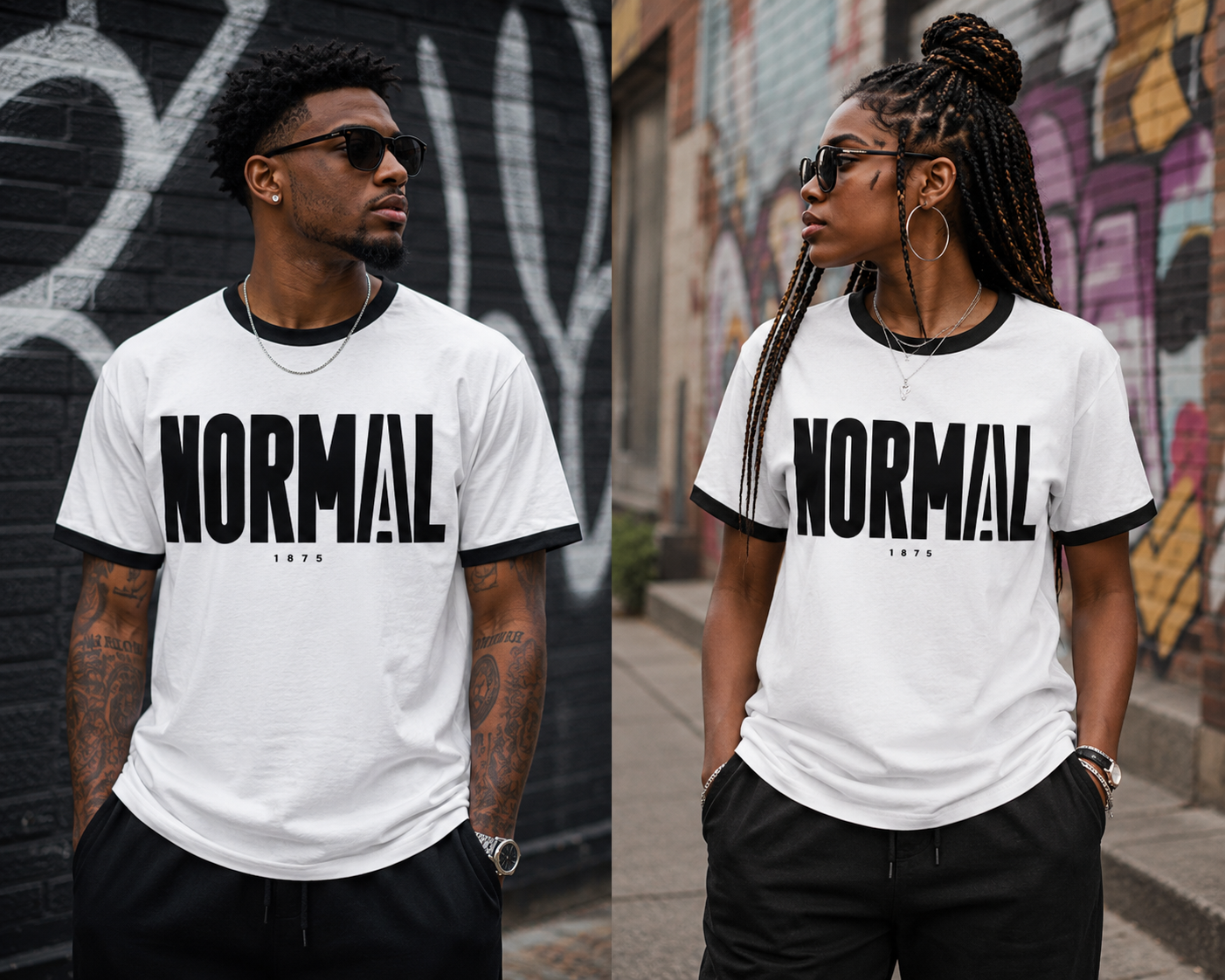 NORMAL 1875 Ringer Tee