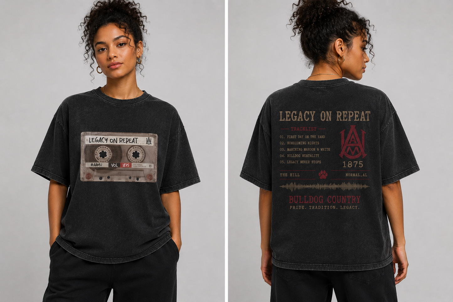 Legacy On Repeat Cassette Tape Tee
