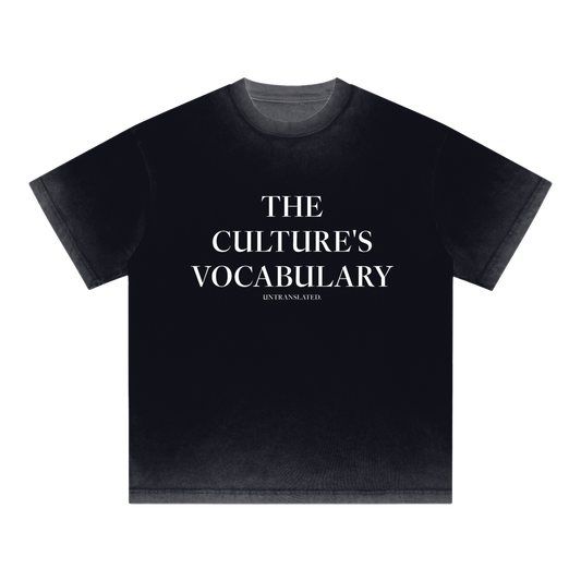 The Culture's Vocabulary