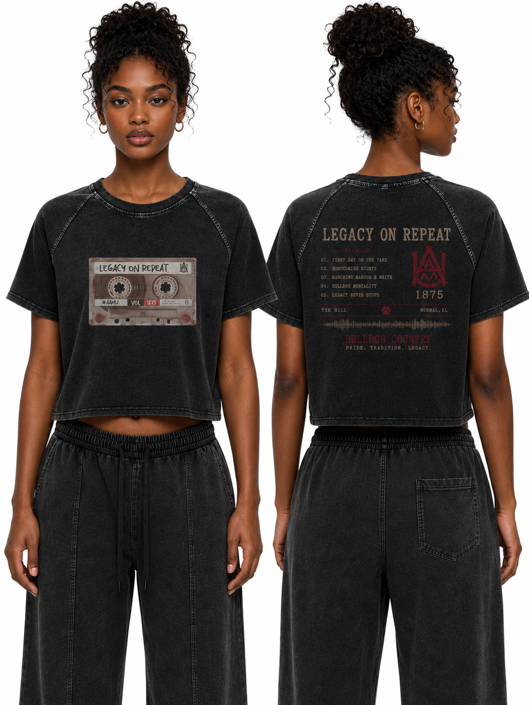 Legacy On Repeat Cassette Tape Tee