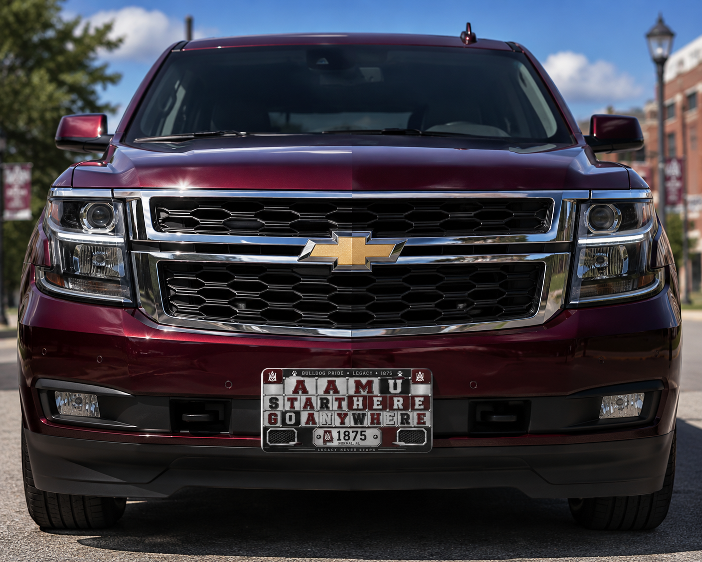 AAMU Legacy Vanity Plate