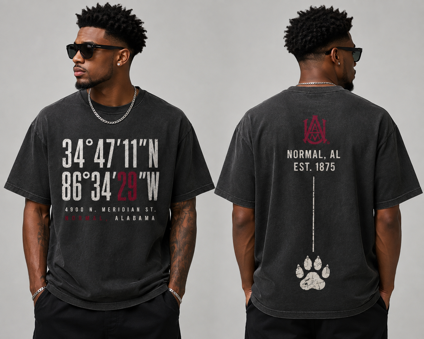 AAMU Coordinates Tee