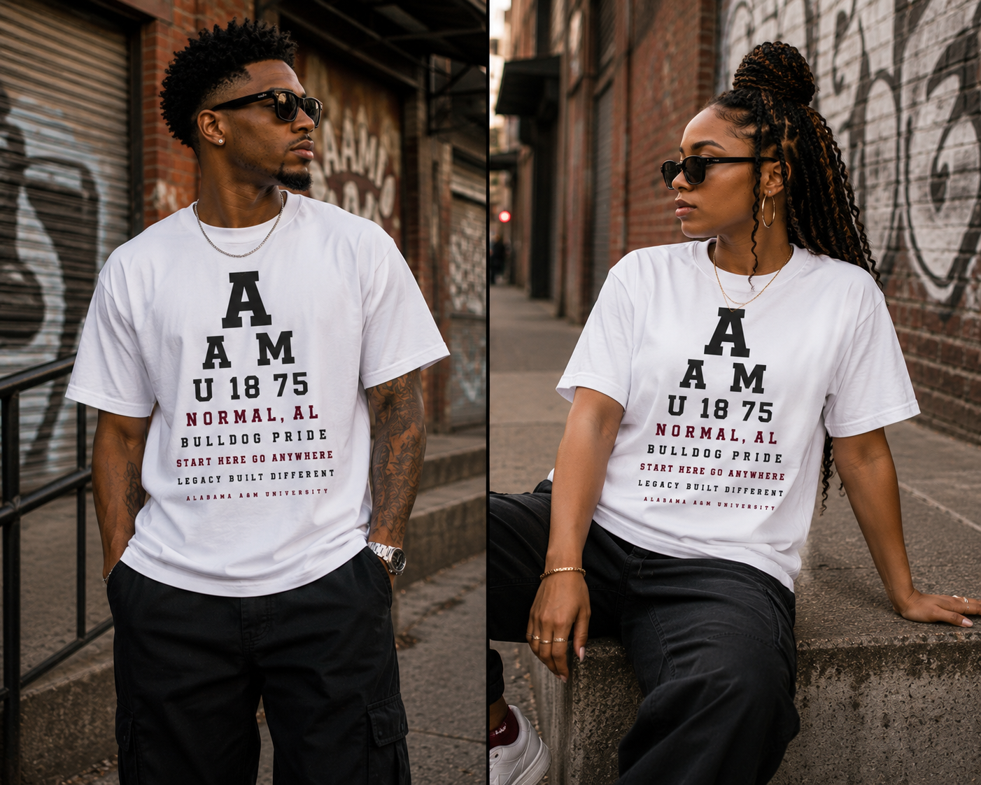 AAMU Eye Chart Tee
