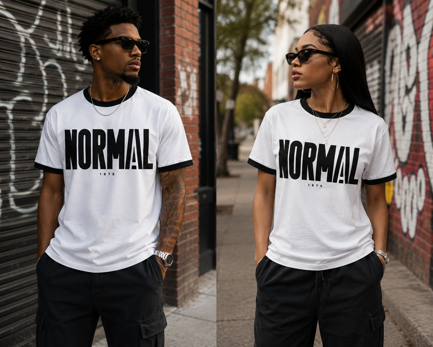 NORMAL 1875 Ringer Tee