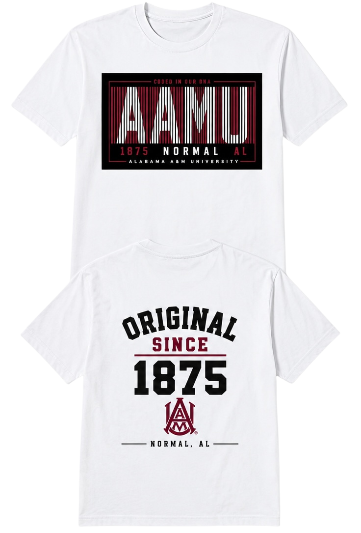 AAMU Coded In Our DNA Tee