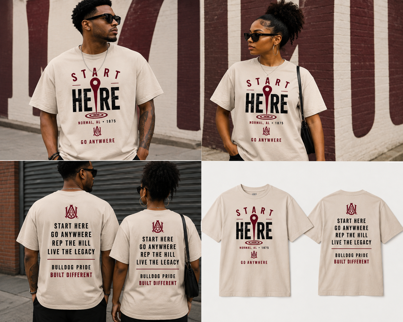Start Here, Go Anywhere Tee
