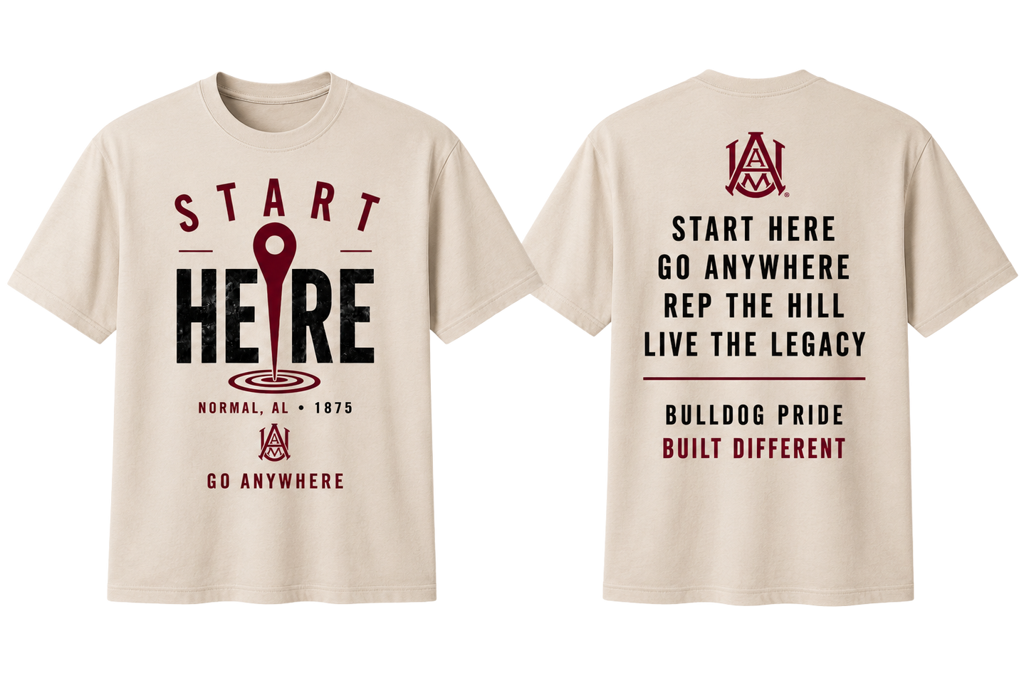 Start Here, Go Anywhere Tee