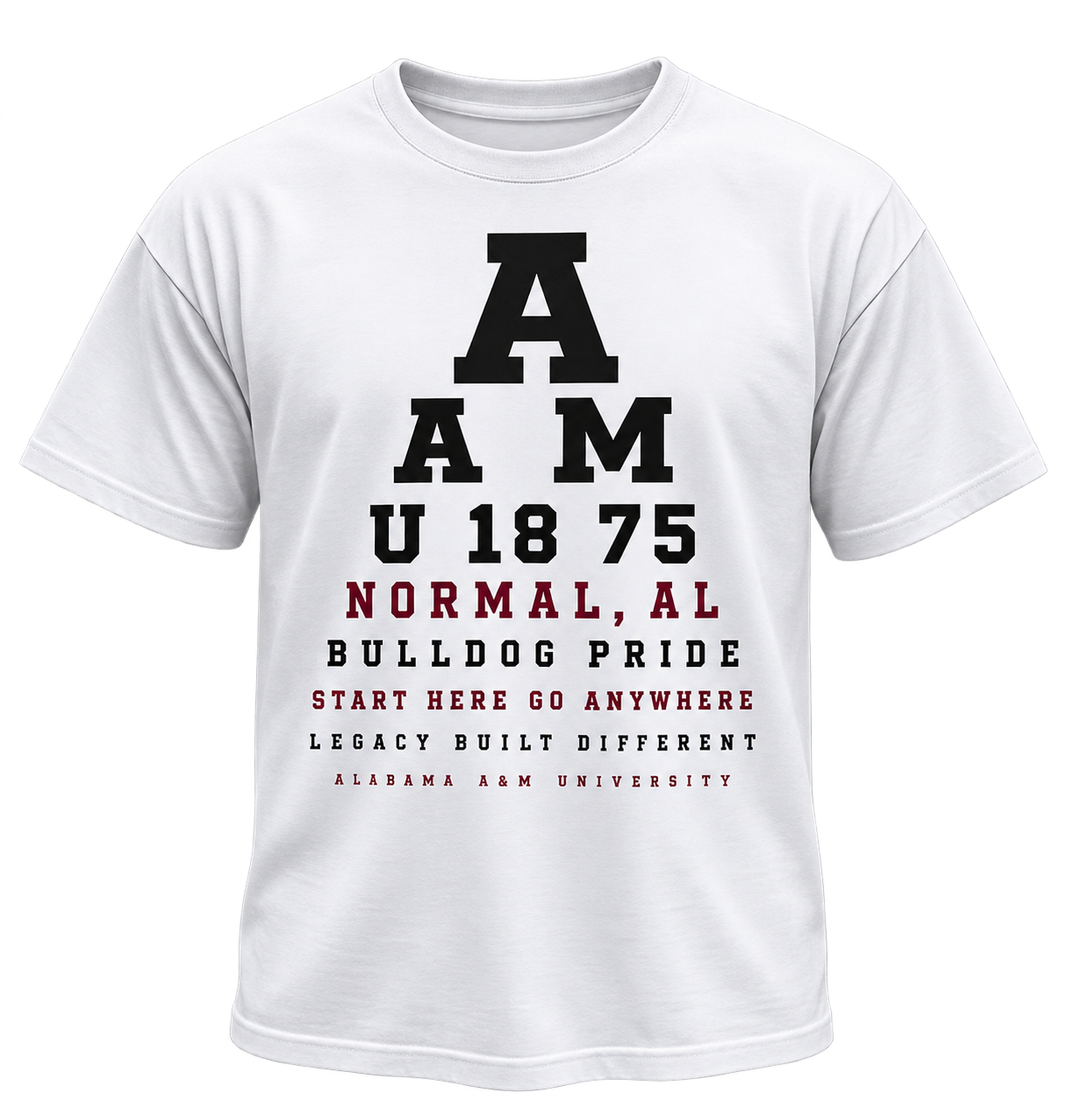 AAMU Eye Chart Tee