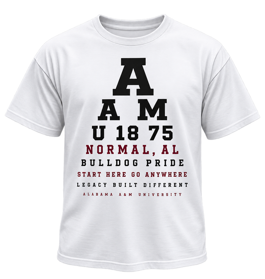 AAMU Eye Chart Tee
