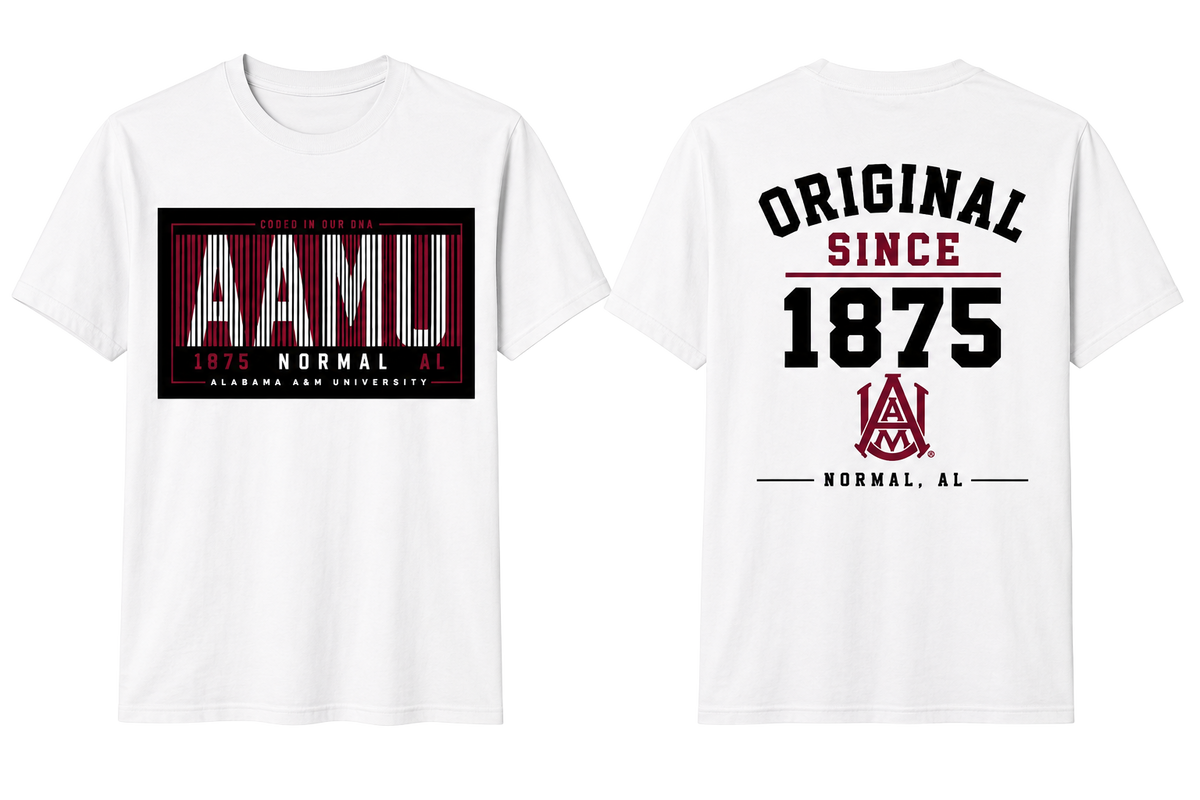 AAMU Coded In Our DNA Tee