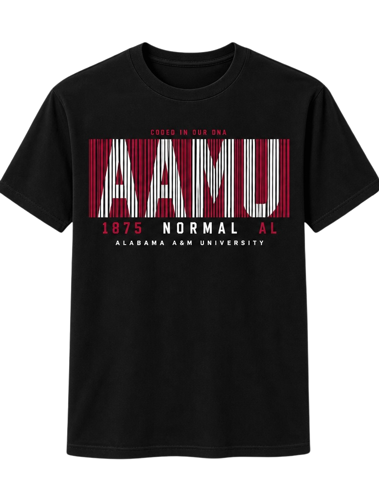 AAMU Coded In Our DNA Tee