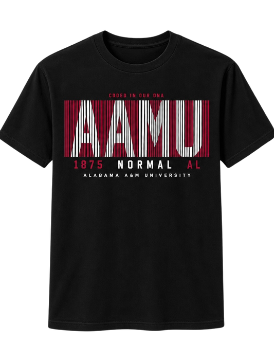 AAMU Coded In Our DNA Tee