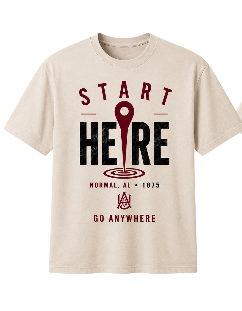 Start Here, Go Anywhere Tee