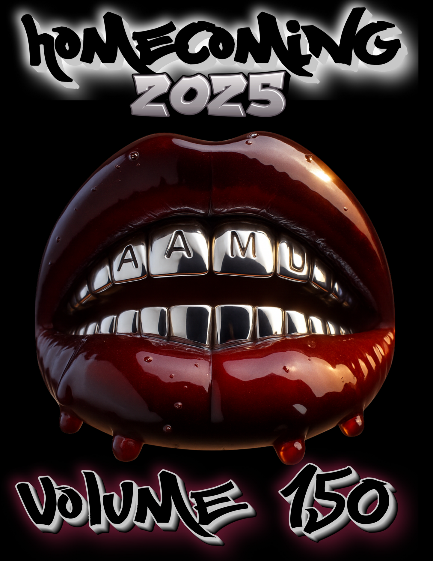 AAMU Homecoming 2025 Chrome Grill Lip Service