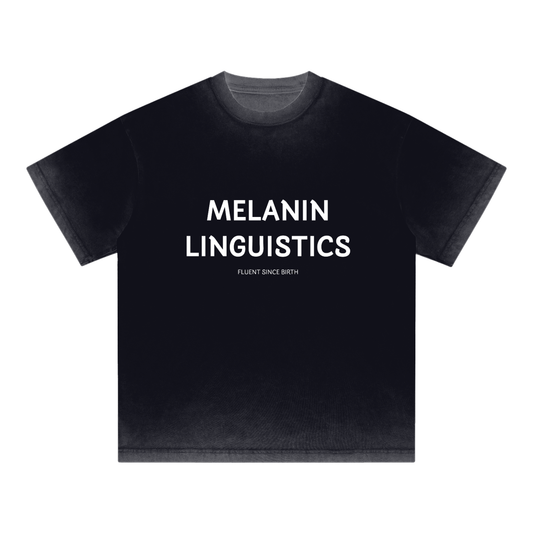 Melanin Linguistics Tee